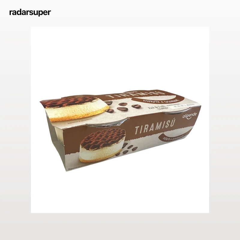 Postre Alipende pack 2 tiramisú