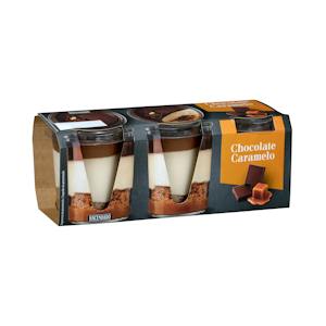 Postre chocolate caramelo Hacendado