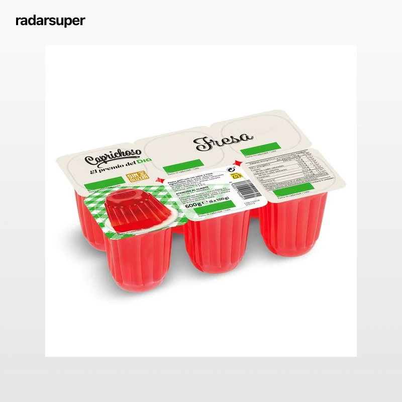 Postre gelificado de fresa Dia Caprichoso 6 x 100 g