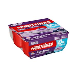 Postre lácteo con arándanos +Proteínas 10 g 0% MG