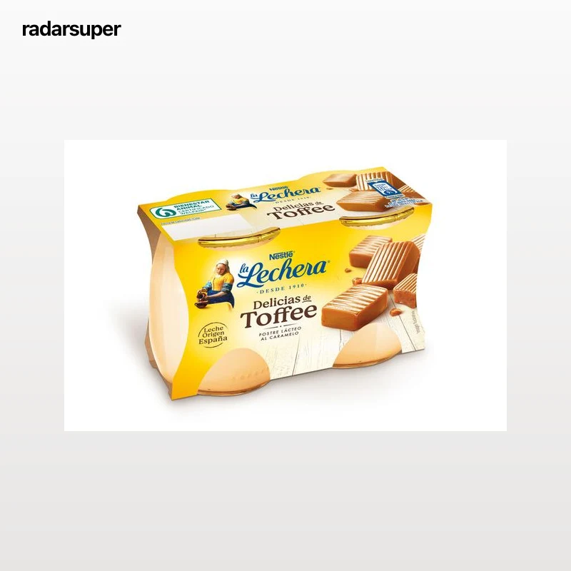 Postre La Lechera pack 2 unidades delicias de toffe