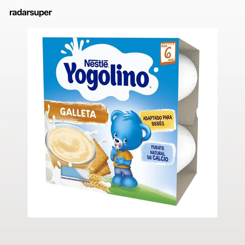Postre Nestlé Yogolino galleta pack 4