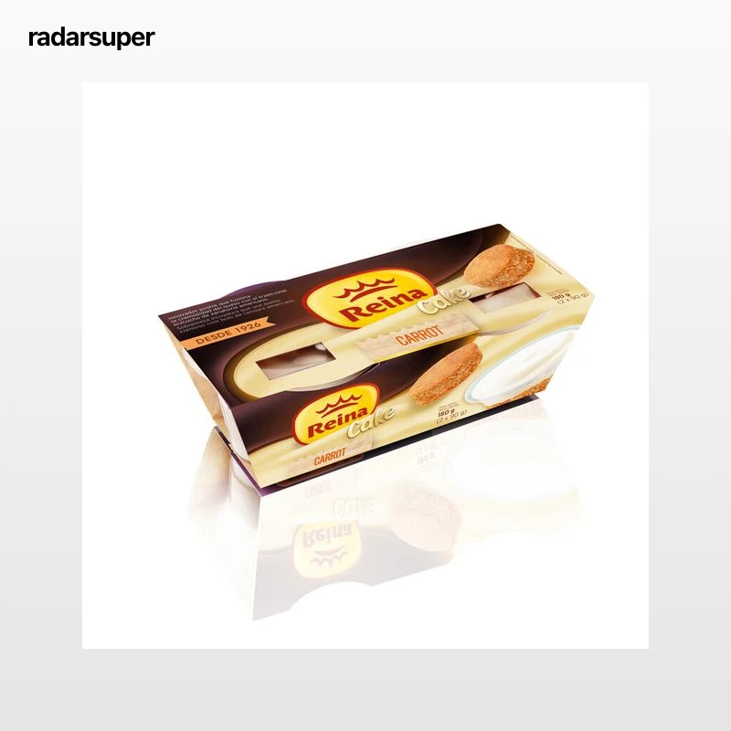 Postre Reina pack 2 cake carrot
