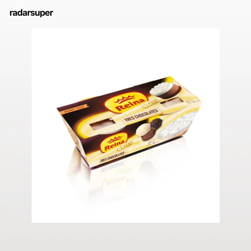 Postre Reina pack 2 cake tres chocolates