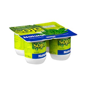 Postre de soja natural