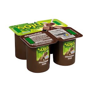 Postre de soja sabor chocolate