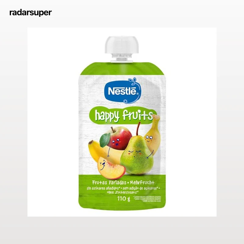 Pouch Nestle happy fruits desde 12meses 110g