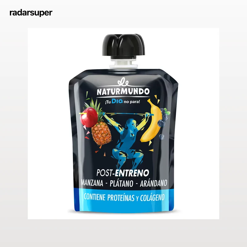 Pouch post entreno de frutas Dia Naturmundo 90 g