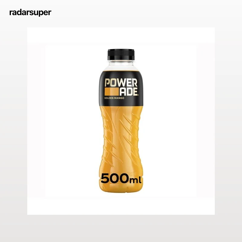 POWERADE Bebida deportiva golden mango botella 500 ml.