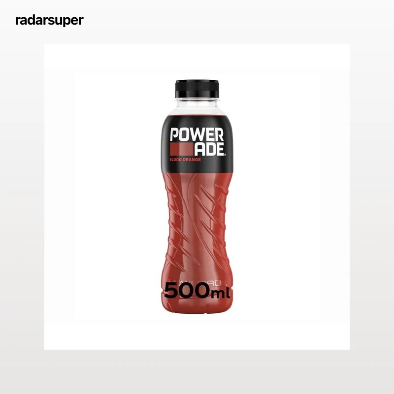 POWERADE Blood Orange Bebida deportiva sabor naranja botella de 500ml.