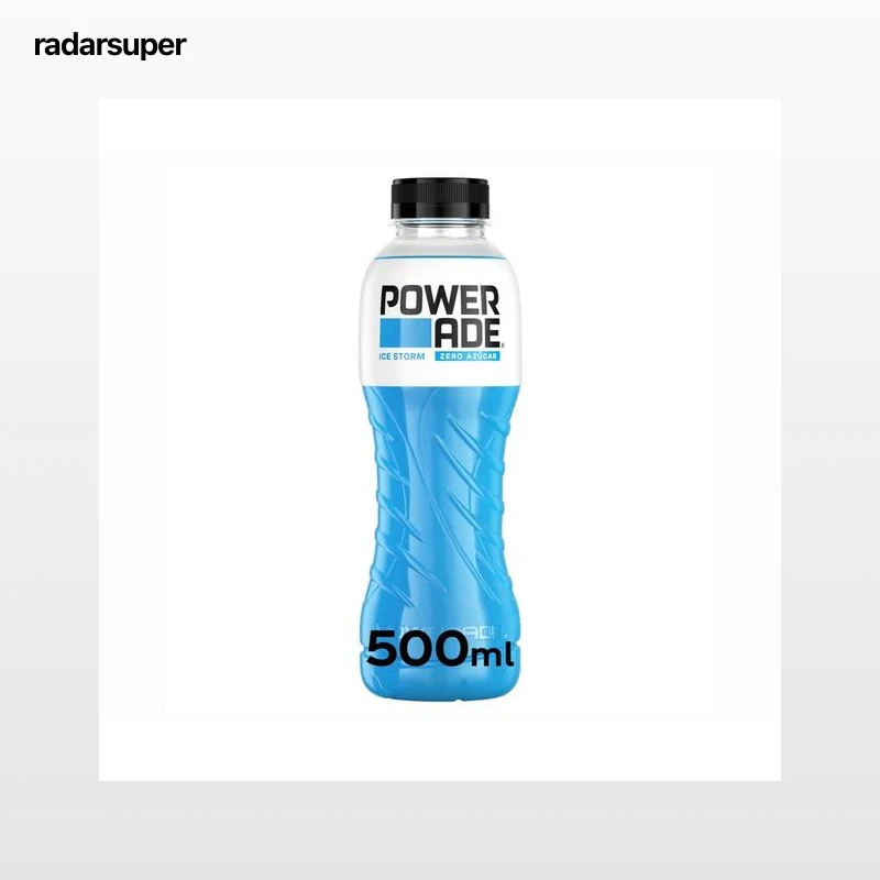 POWERADE Ice Storm Zero azúcar Bebida deportiva botella 500 ml.