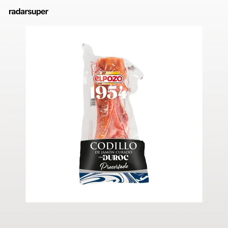 EL POZO 1954 Codillo de jamón curado cruce Duroc precortado 860 g.