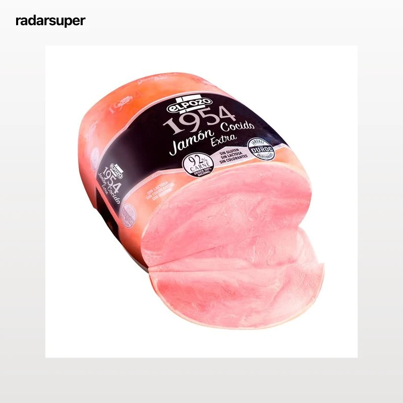 EL POZO 1954 Jamón cocido extra Duroc. - Loncha normal 2 a 3 mm