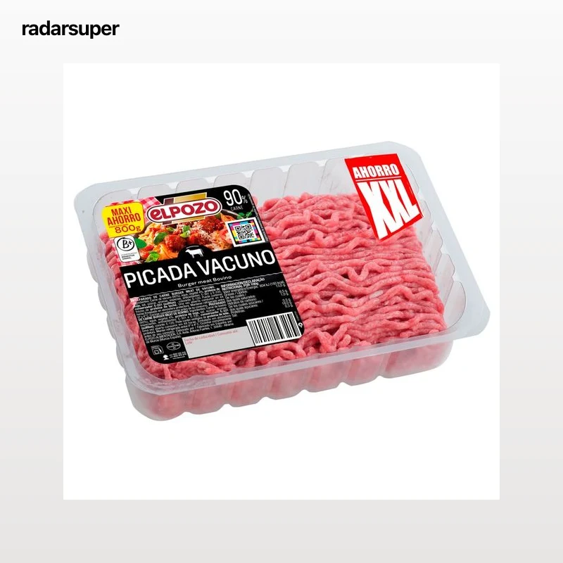 EL POZO Bandeja de preparado de carne picada de vacuno 500 g.