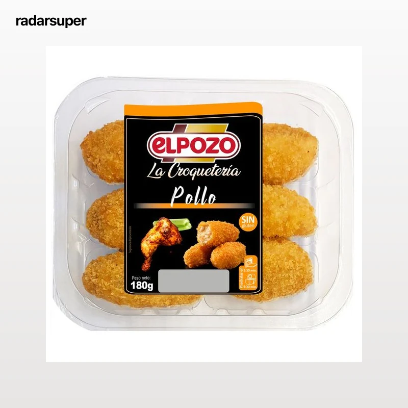 EL POZO La croquetería Croquetas de cocido y pollo 180 g.