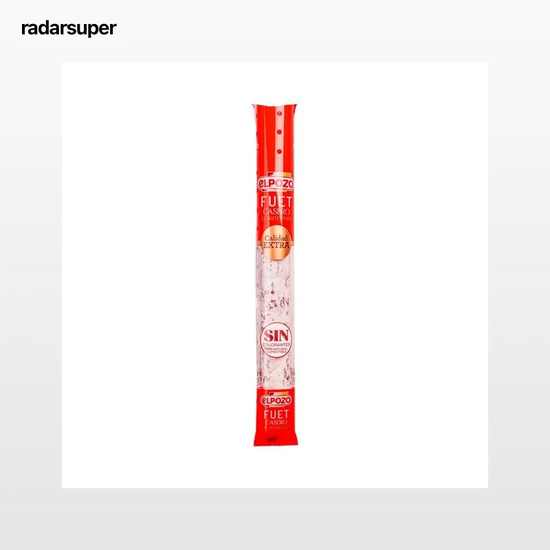 EL POZO Fuet casero calidad extra, sin colorante y embuchado en tripa natural 150 g.