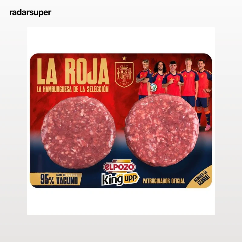 EL POZO King upp Burger meat de vacuno 2 x 120 g.