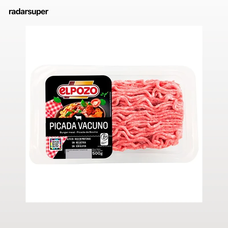EL POZO Preparado picada burger meat de vacuno 500 g.