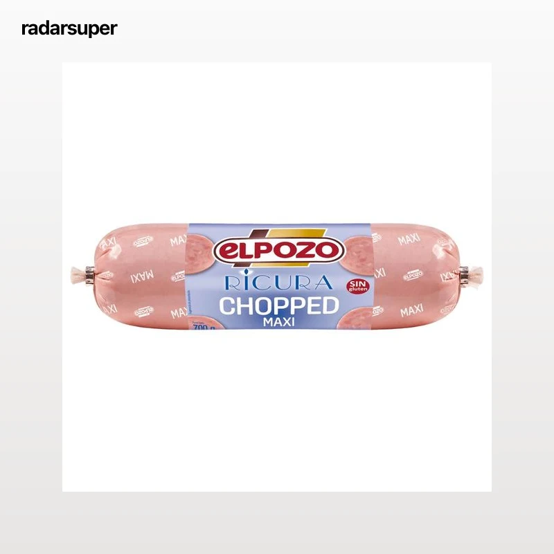 EL POZO Ricura Chopped de cerdo, sin gluten 700 g.