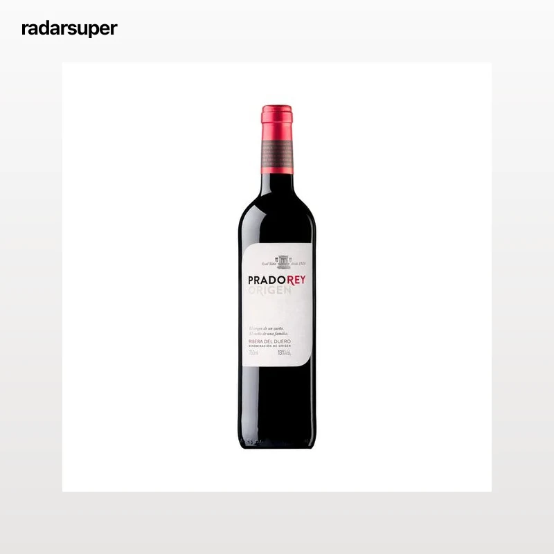 PRADOREY Origen Vino tinto roble con D.O. Ribera del Duero botella 75 cl.
