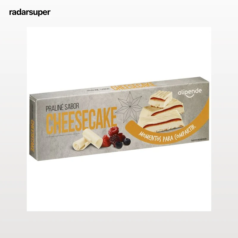 Praliné sabor cheesecake blanco Alipende 145g