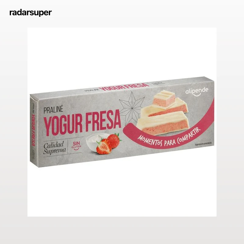 Praliné de yogur y fresa Alipende 150g