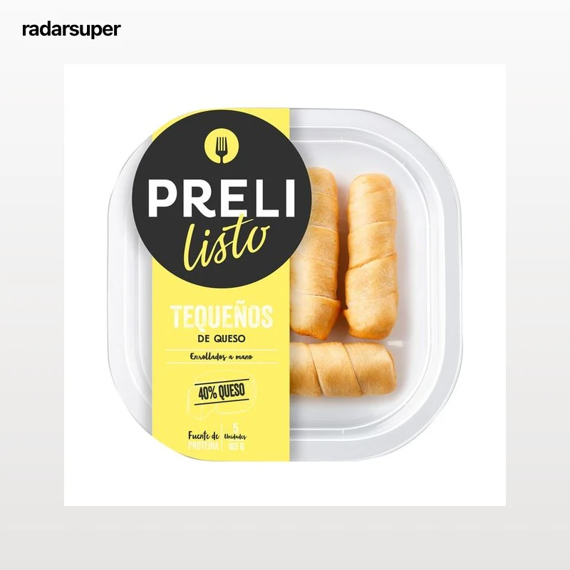 PRELI Listo Tequeños rellenos con un 40% de queso 185 g.