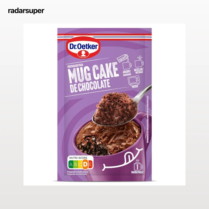 Preparado de bizcocho de chocolate instantáneo Dr. Oetker 70 g