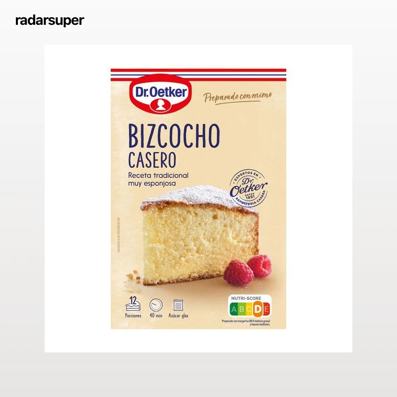 Preparado de bizcocho Dr Oetker 340g