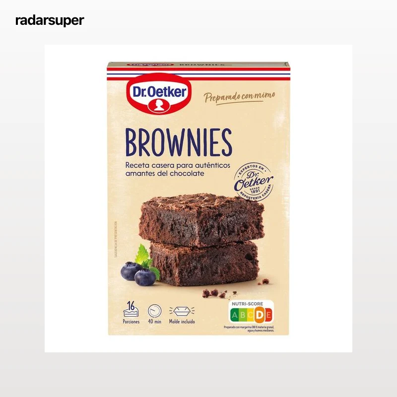 Preparado de brownie Dr Oetker 456g