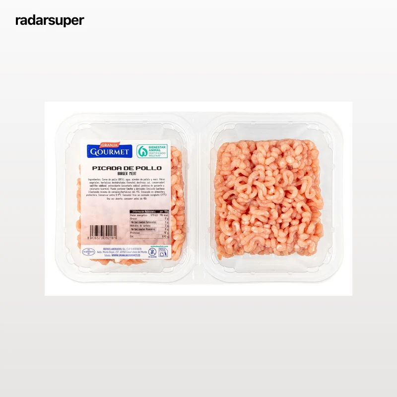 Preparado de carne picada de pollo 500g