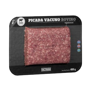 Preparado de carne picada vacuno