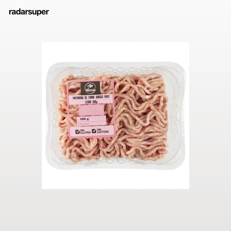 Preparado de carne picada de cerdo Carrefour El Mercado 500 g