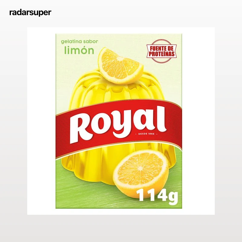 Preparado gelatina Royal limón 114g