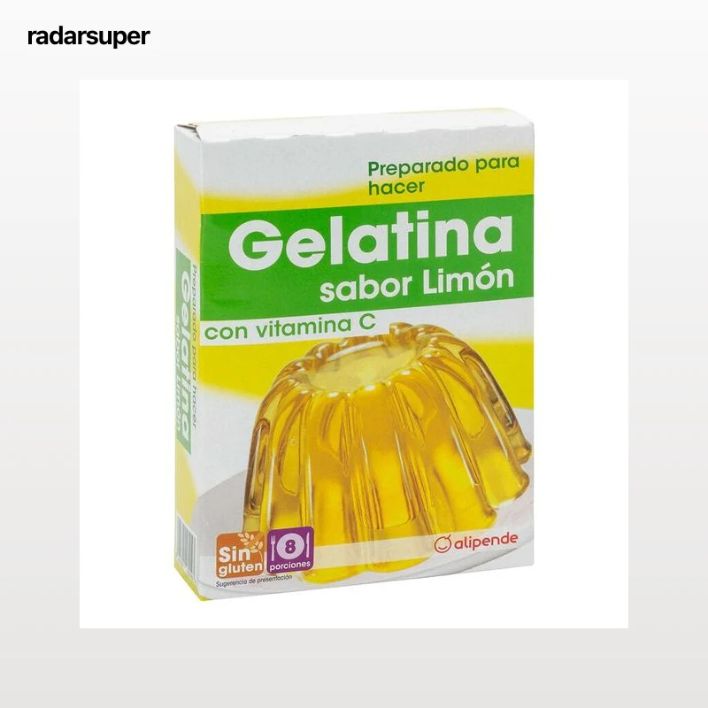 Preparado para hacer gelatina de limón Alipende 2 uds 170g