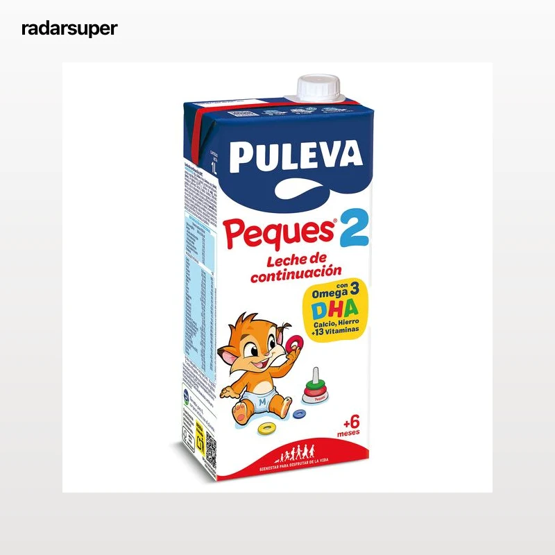 Preparado lácteo de continuación +6 meses Peques 2 Puleva 1 L