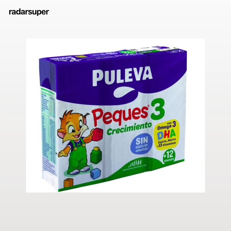 Preparado Lacteo Puleva Peques 3 200 ml Pack-3