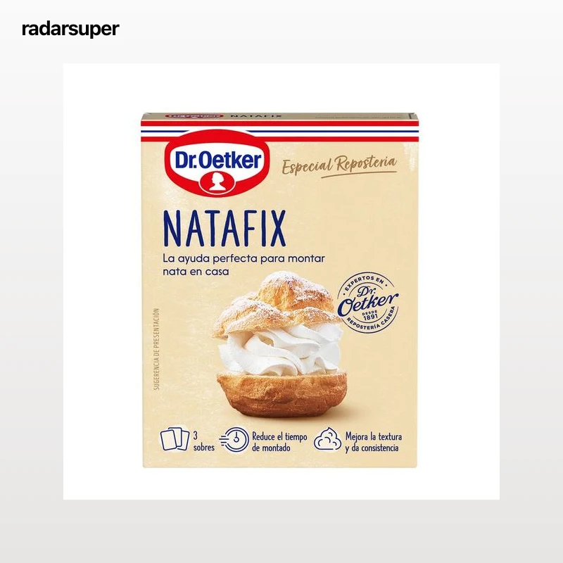 Preparado nata para montar Natafix Dr Oetker 3 uds