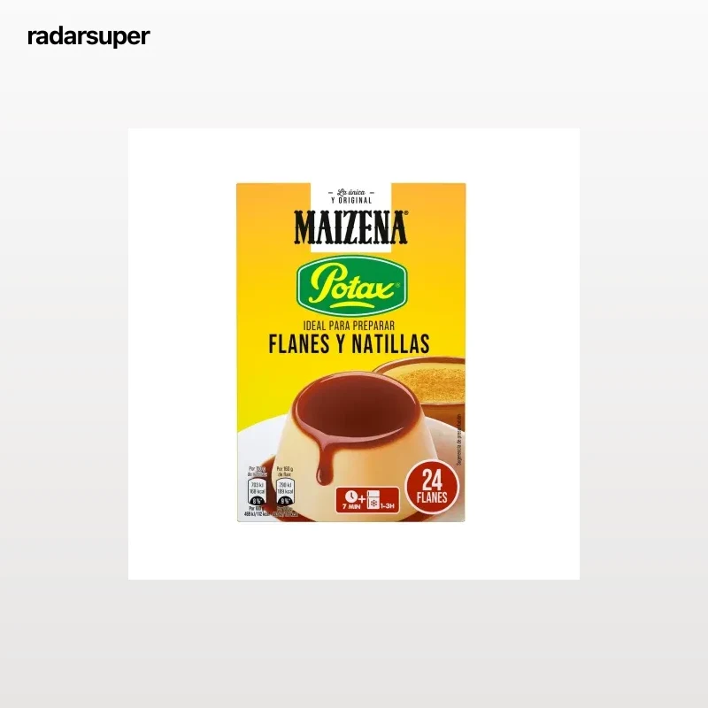 Preparado para flanes y natillas Potax 192 g.