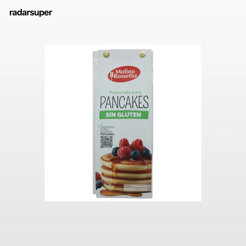 Preparado para pancakes Molino Rossetto sin gluten 250 g.