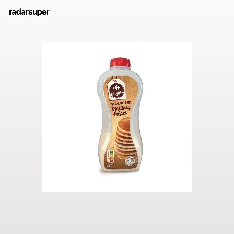 Preparado para tortitas y crepes Carrefour Original 200 g.