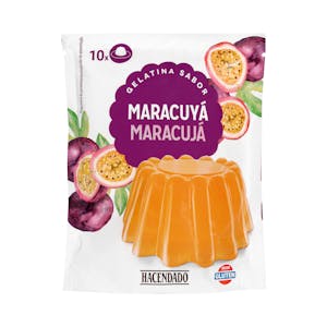 Preparado en polvo gelatina maracuyá