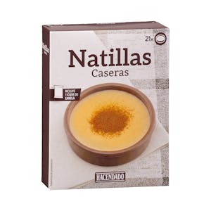 Preparado en polvo natillas