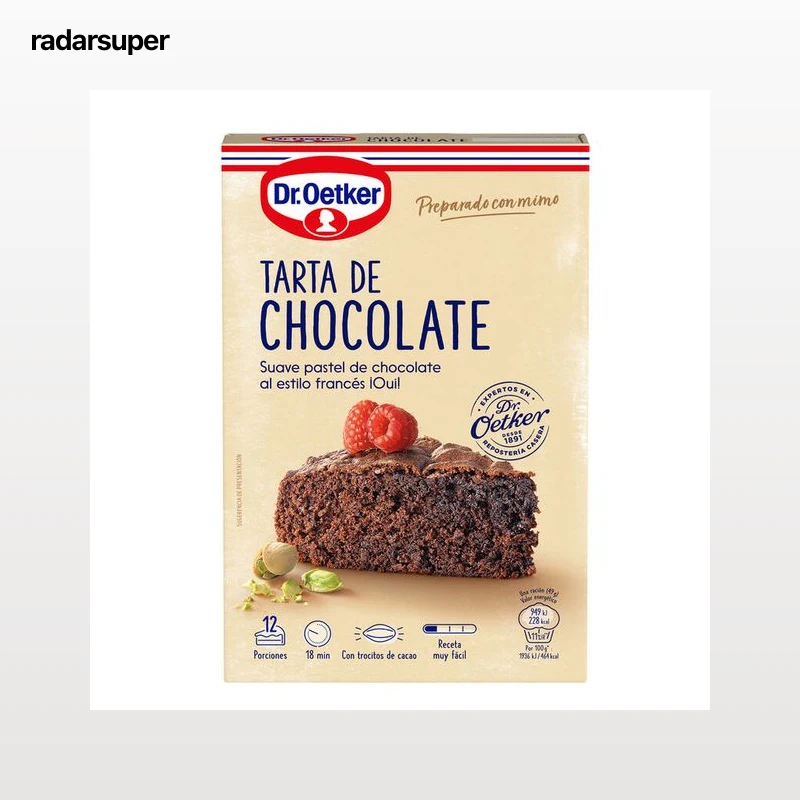 Preparado tarta de chocolate Dr Oetker 355g