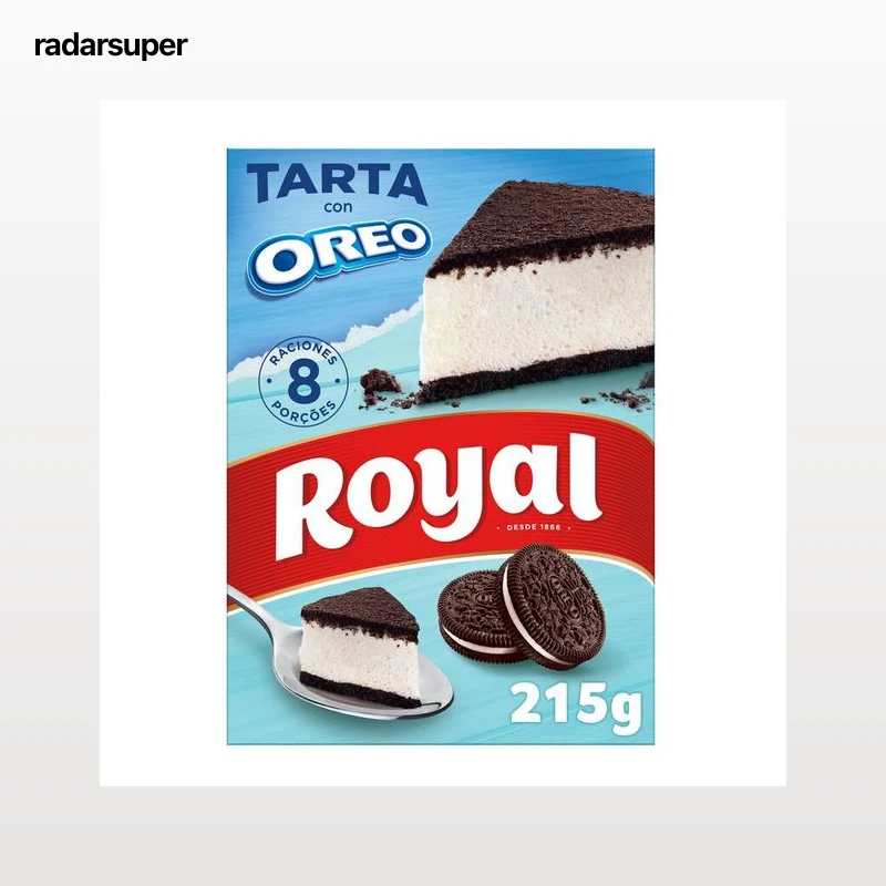 Preparado de tarta de Oreo Royal 215g