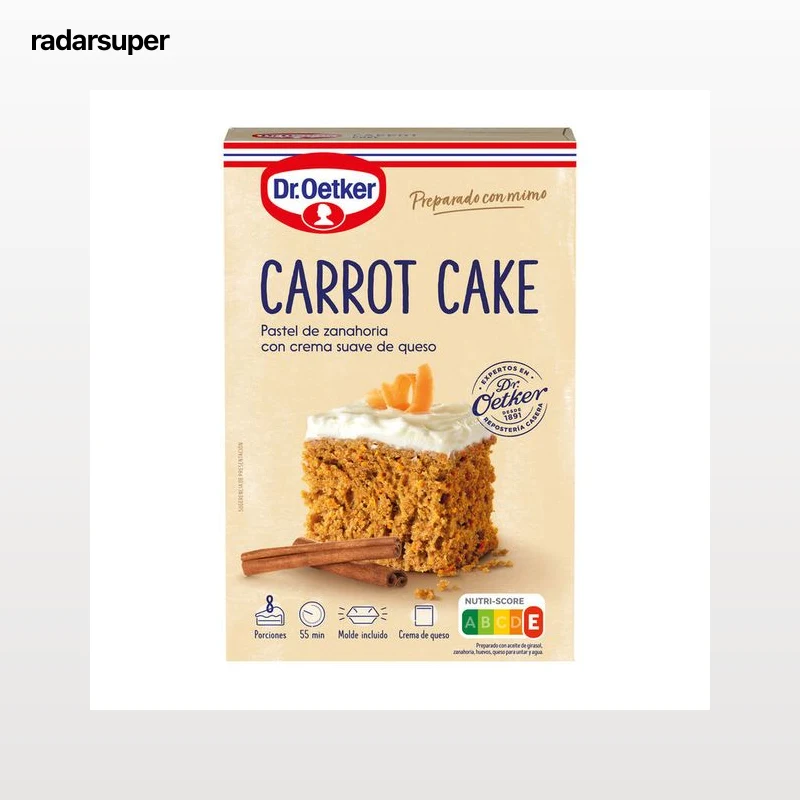 Preparado tarta de zanahoria Dr Oetker 315g