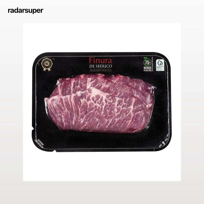 Presa de cerdo ibérico fileteada Finura de Ibérico 350g aproximadamente