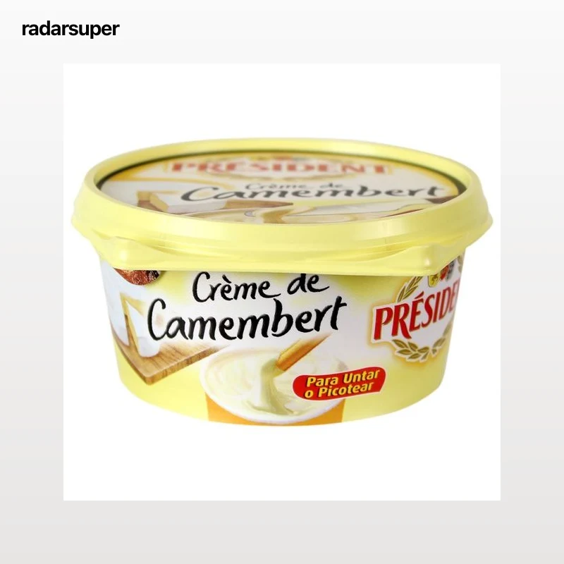 PRÉSIDENT Crema de queso para untar Camembert PRÉSIDENT 125 g.