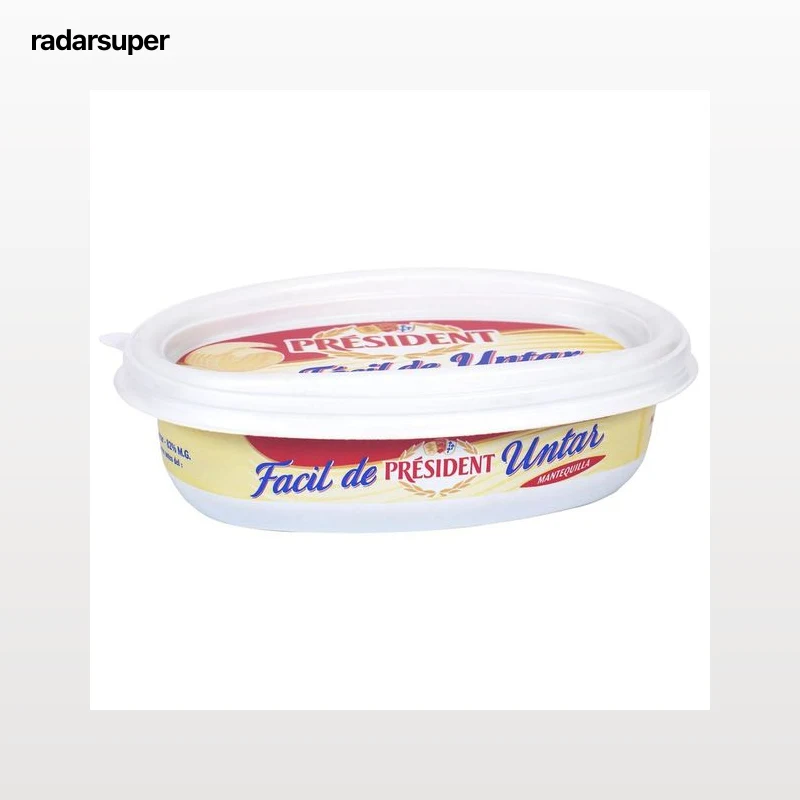 PRÉSIDENT Mantequilla fácil de untar PRESIDENT tarrina de 125 gr