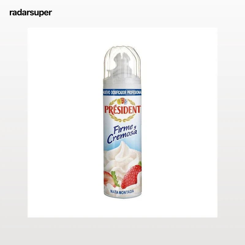 PRÉSIDENT Nata montada en spray PRESIDENT 250 g.